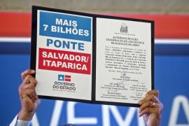 Assinatura de contrato para obras da Ponte Salvador Itaparica, no prédio da Governadoria_Carol GarciaGOVBA (8)