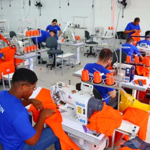 Em Olindina, SDE celebra inauguração do parque fabril da Marvin Fardamentos