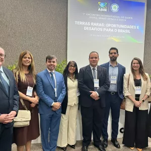 SDE participa de encontro interestadual promovido pela ABIN sobre oportunidades e desafios das terras raras