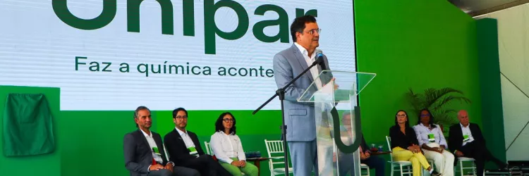 Bahia abriga nova fábrica de cloro da UNIPAR que incentiva a produção sustentável no estado
