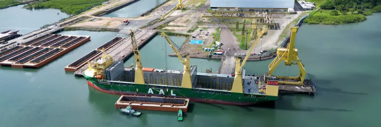 Retomada do Estaleiro Enseada em Maragogipe potencializa indústria naval baiana e geração de emprego