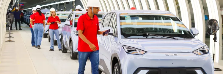 BYD anuncia 3 mil novas contratações para fábrica na Bahia e reforça plano de expansão no Brasil