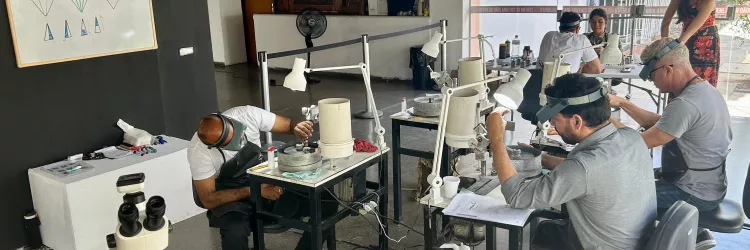 Centro Gemológico da Bahia leva Curso Itinerante de Lapidação à Juazeiro