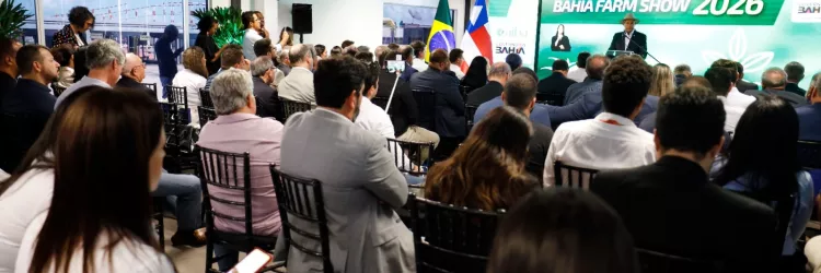 Governo do Estado destaca crescimento do agronegócio durante lançamento da Bahia Farm Show 2026