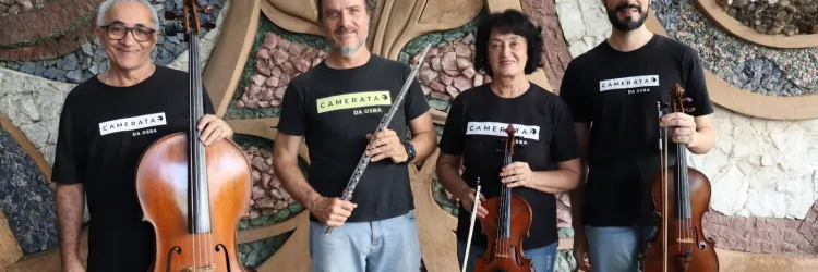 Museu Geológico da Bahia: Camerata Quarteto Novo é a atração da Terça Musical de outubro
