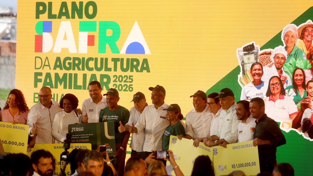 Governo da Bahia lança Plano Safra 2025/2026 com foco na agricultura familiar e desenvolvimento rural sustentável