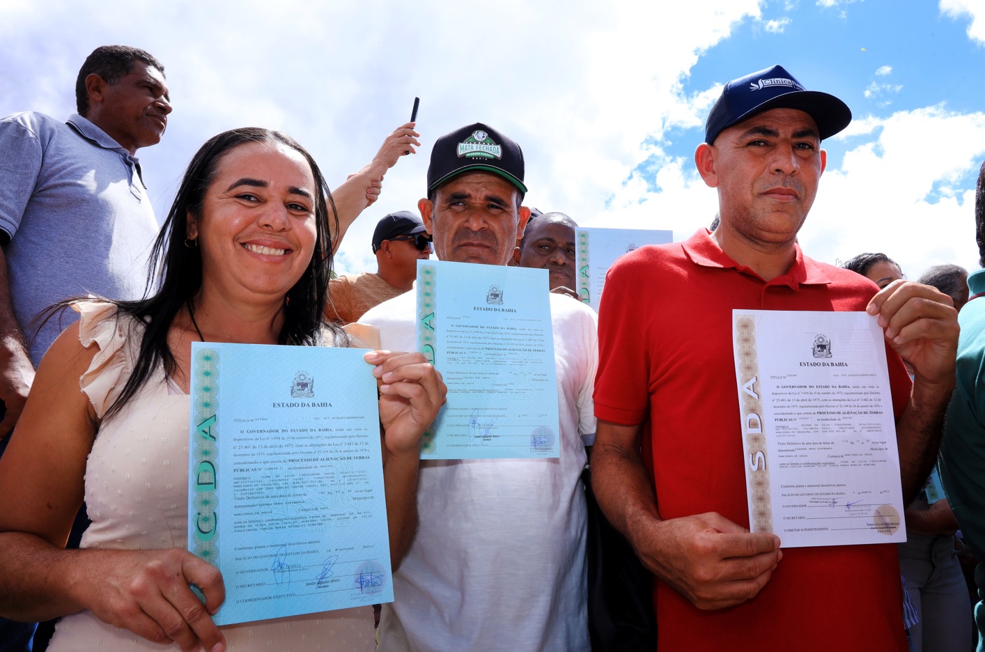 Agricultura Familiar de Marcionílio Souza é impulsionada com entrega de títulos de terr