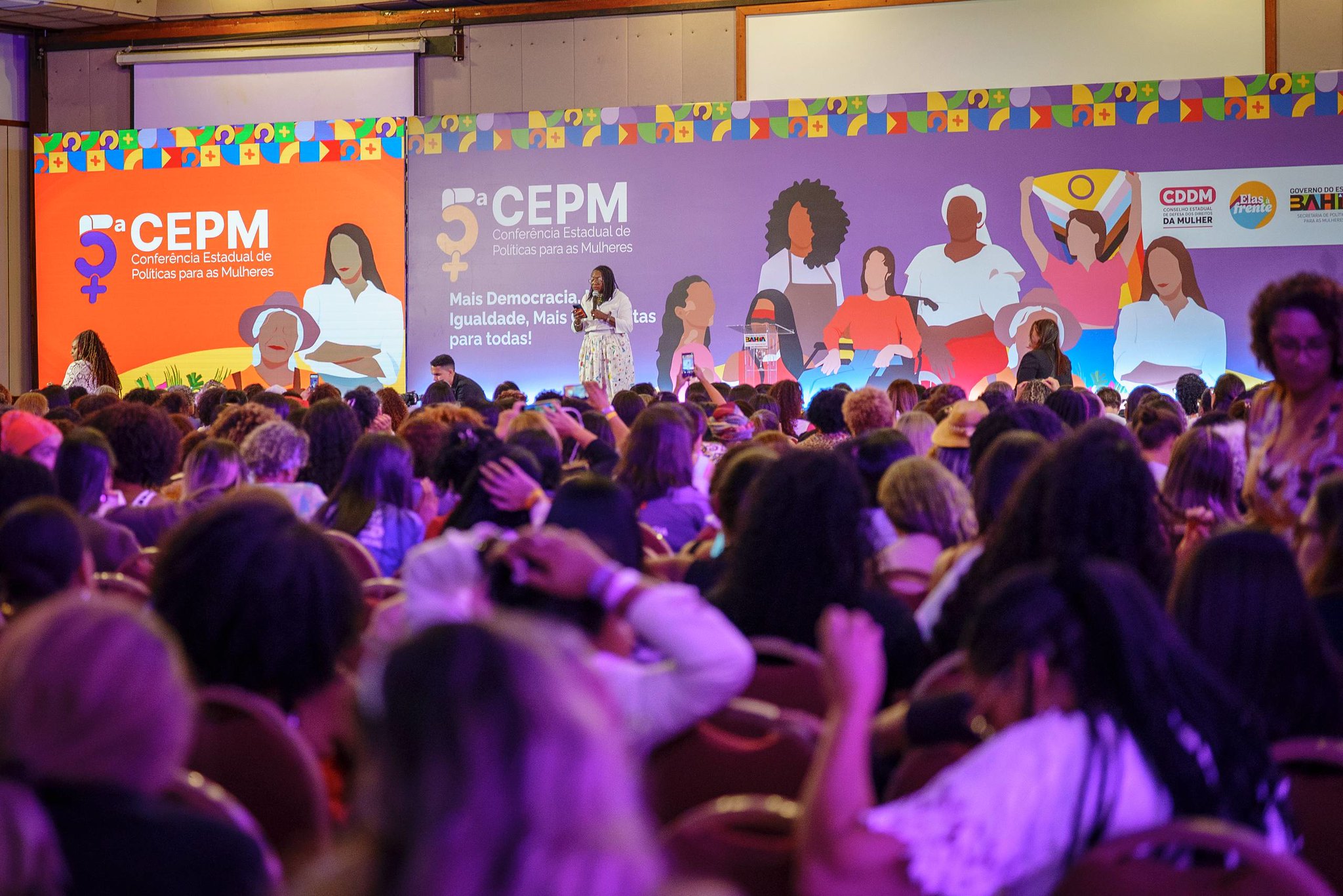 Vozes femininas em movimento: GT da SDR participa da 5ª Conferência Estadual