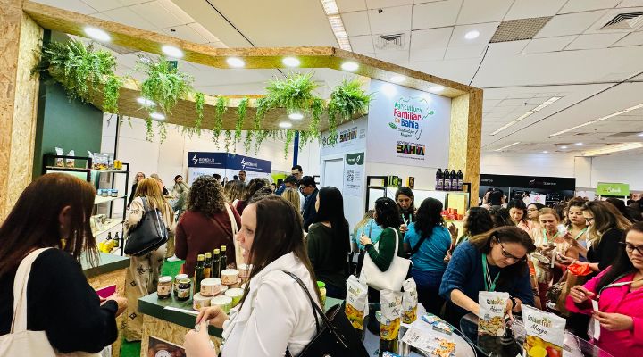 Nutricionistas aprovam produtos da agricultura familiar baiana no maior congresso de nutrição funcional do mundo
