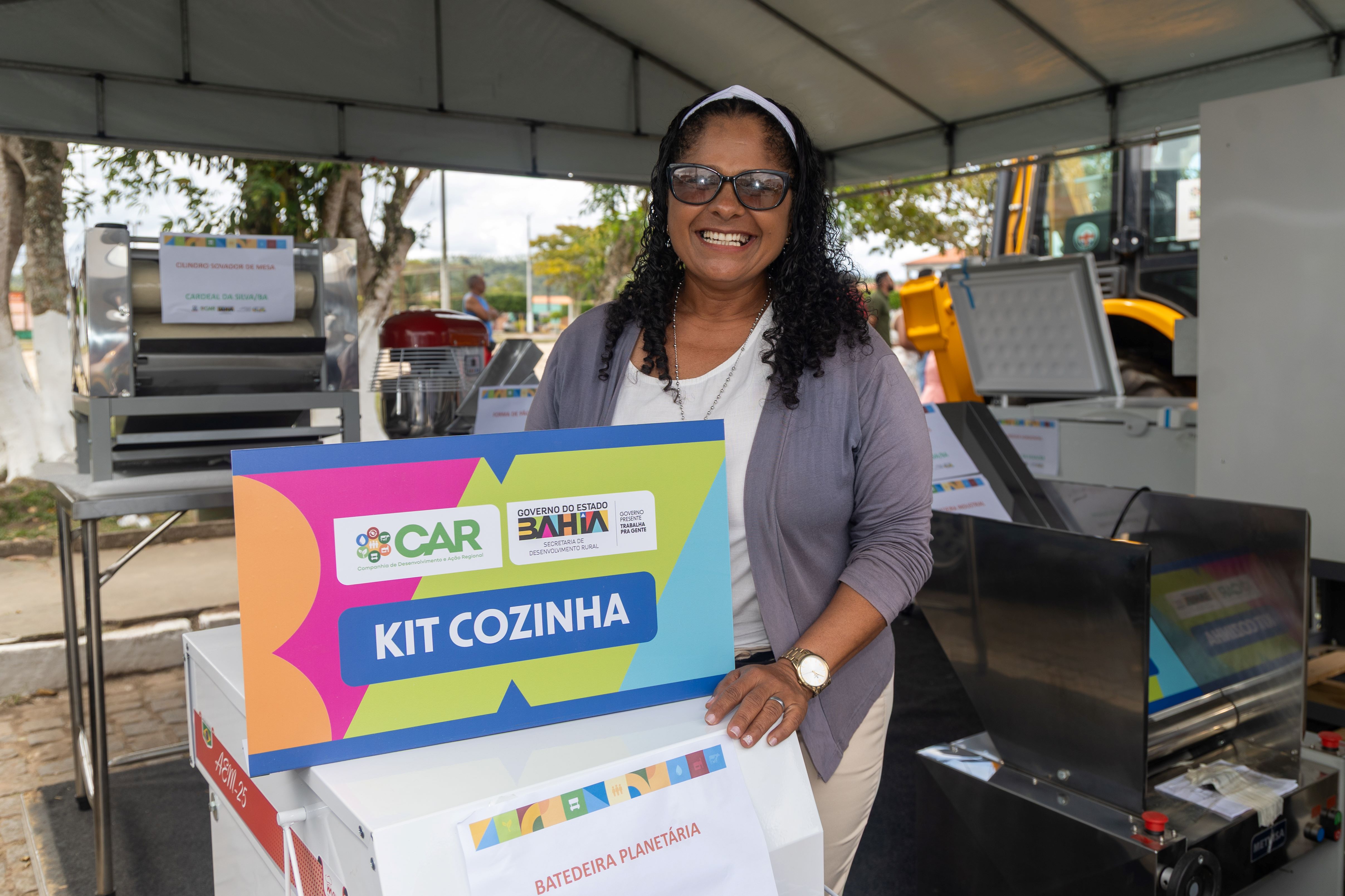 Governo do Estado leva equipamentos e incentivos para agricultores familiares em Cardeal da Silva