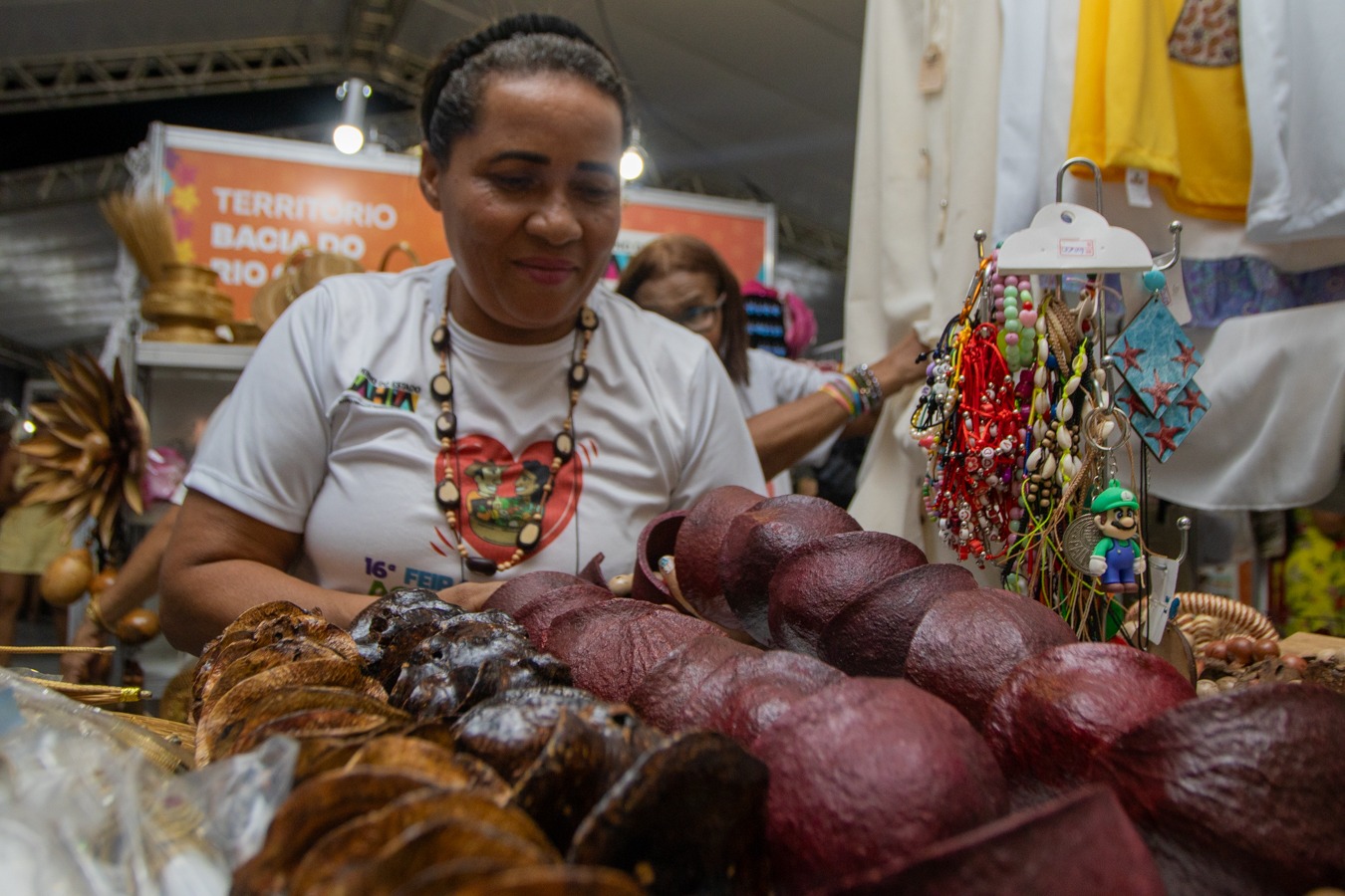 Público de Salvador tem opções diversificadas e diferenciadas de presentes na 16ª Feira da Agricultura Familiar e Economia Solidária
