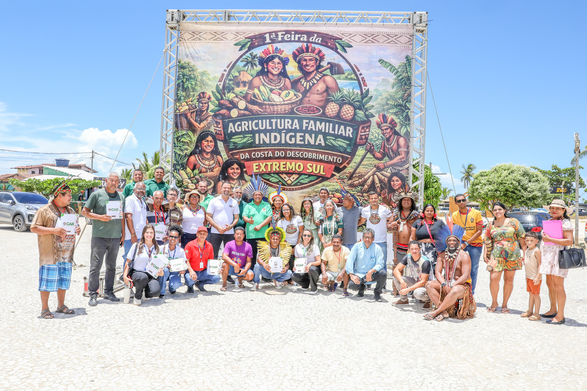 Agricultura, cultura e identidade marcam a 1ª Feira da Agricultura Familiar Indígena na Costa do Descobrimento e Extremo Sul da Bahia