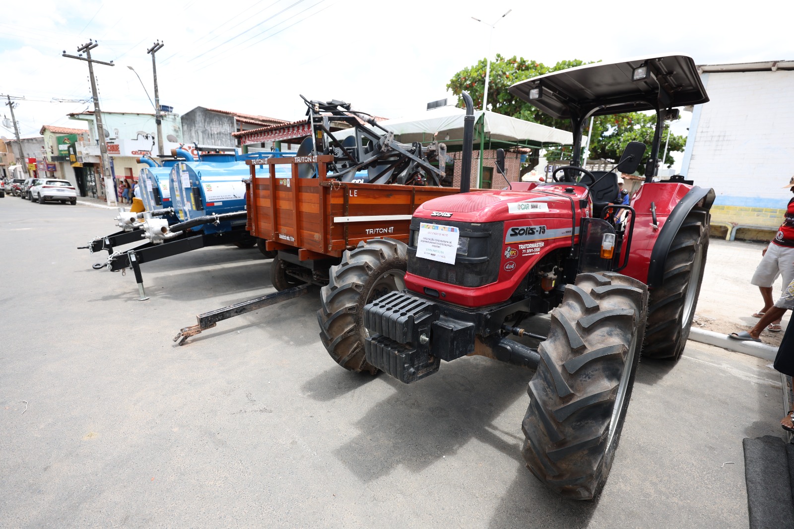 SDR fortalece agricultura familiar em Serra Preta com entrega de equipamentos e R$ 500 mil em investimentos