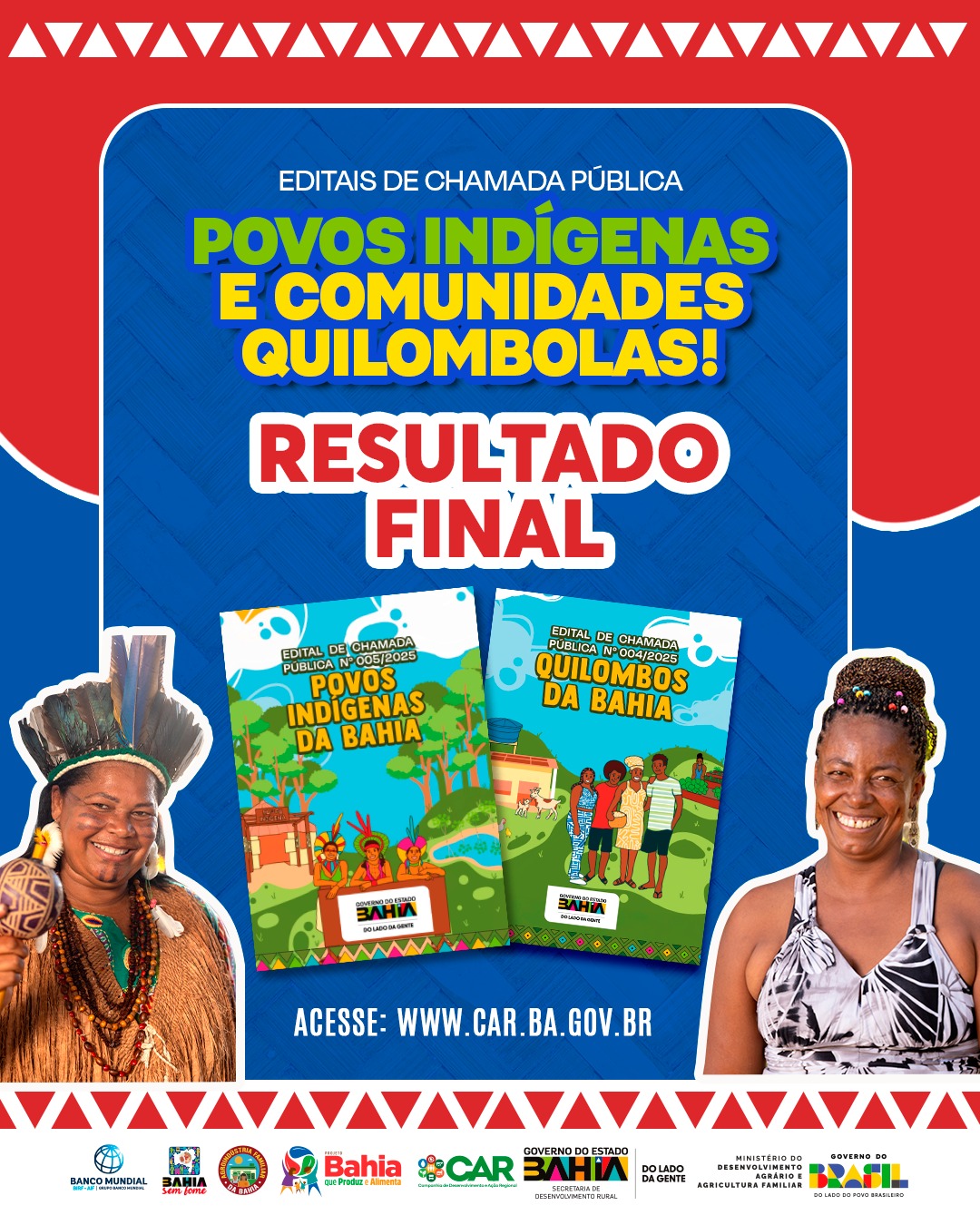 Governo da Bahia divulga resultado de editais 