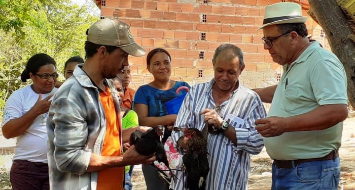 Agricultores familiares de Tremedal participam de curso sobre manejo de galinhas caipiras