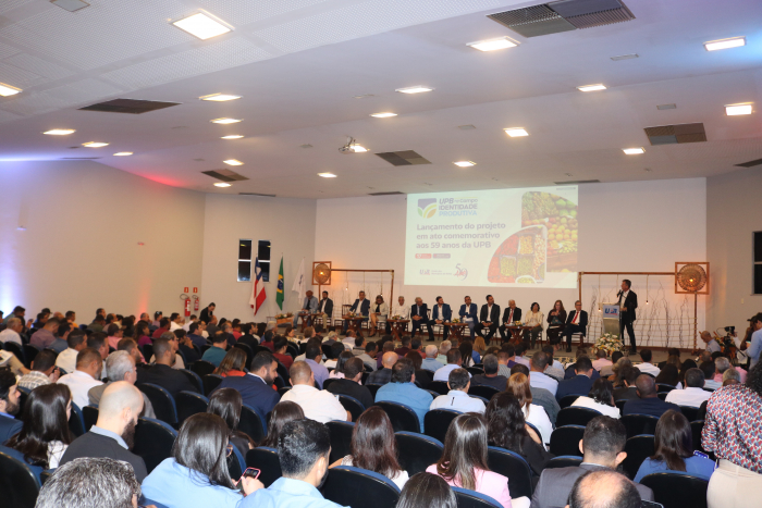 Agricultura familiar é destaque em evento comemorativo dos 59 anos da UPB