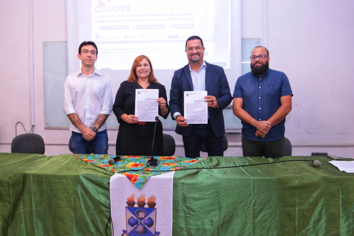 SDR e UEFS firmam acordo de cooperação técnica visando o fortalecimento territorial sustentável.