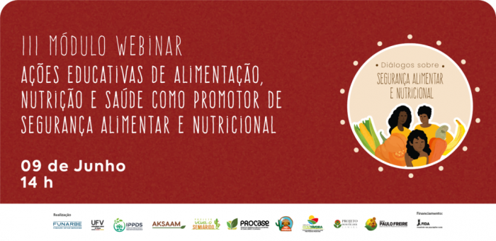 Experiências exitosas da Bahia serão destaque no webinário sobre Segurança Alimentar