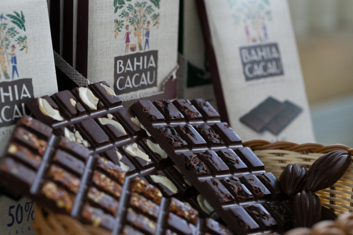 Chocolates da Agricultura familiar marcam presença na Chocolat Bahia 2023 em Ilhéus