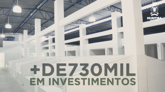 Mercado municipal de Muritiba é entregue reformado à população