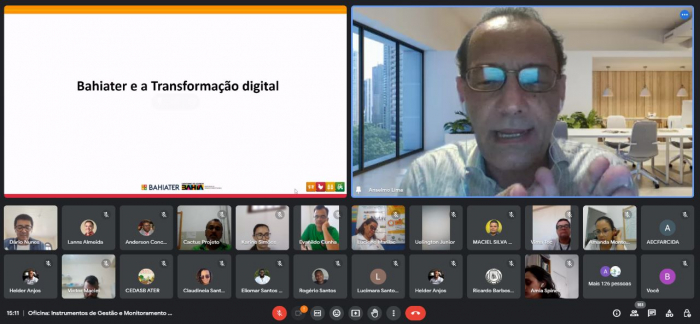 Bahiater promove oficina sobre instrumentos de gestão e monitoramento para entidades parceiras de ATER
