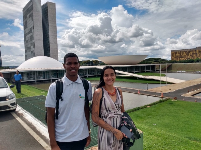 Jovens que atuam como Agentes Comunitários Rurais participam de ação do Banco Mundial em Brasília