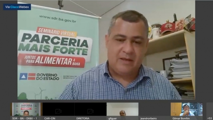 Parceria para ampliar o serviço de assistência técnica na Bahia é debatido em seminário virtual