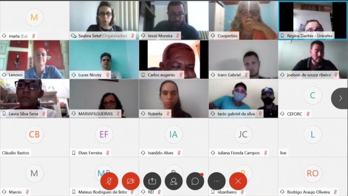 Seminário virtual aborda possibilidades e oportunidades para mercado de produtos da agricultura familiar