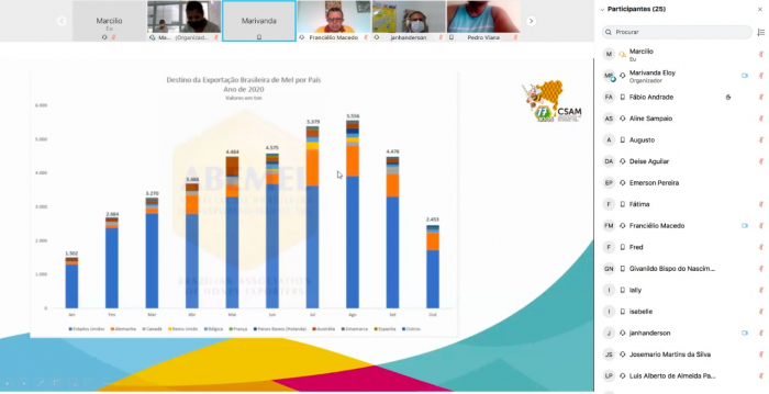 Seminário celebra 17 anos da Câmara Setorial da Apicultura e da Meliponicultura