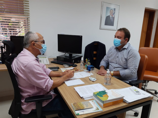 Representantes da SDR e do município de Pedrão debatem Ações para o desenvolvimento rural