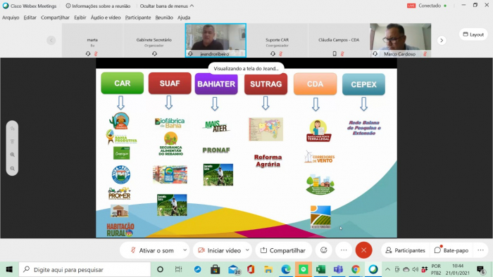 Execução de políticas públicas para o rural baiano passa a contar com o reforço do Sistema de Informações Rurais