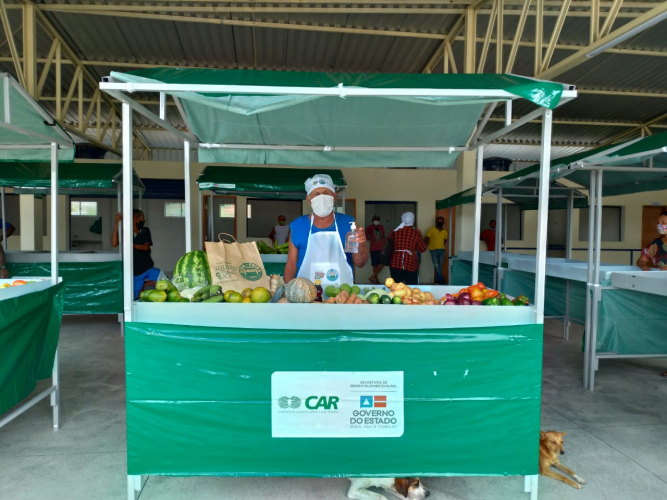 População de Mascote conta com mercado reformado e com novas barracas