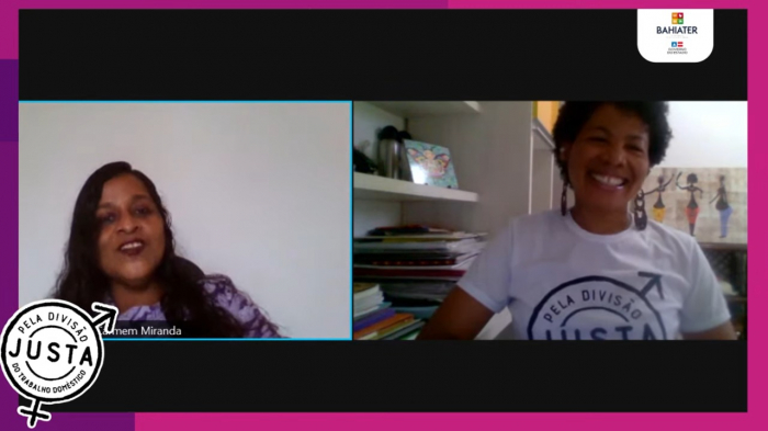 Responsabilidades de homens e mulheres foi debatida em encontro virtual