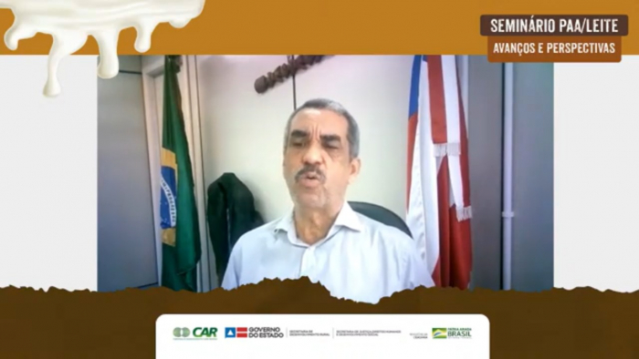 Governo da Bahia avalia avanços e perspectivas do PAA Leite em evento virtual