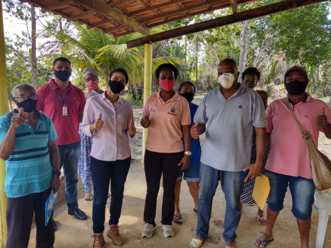 Bahiater realiza atividade em comunidade de Mata de São João