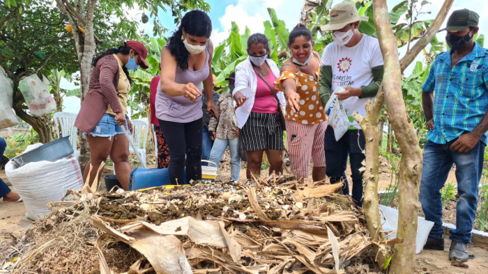 Famílias do Semiárido participam de formação sobre uso racional da água e manejo agroecológico