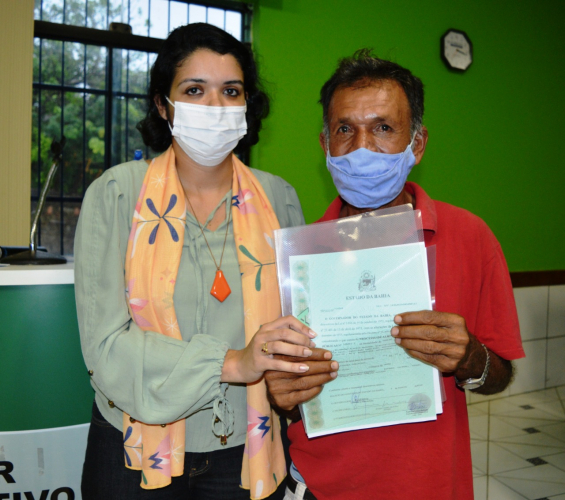 Títulos de terra são entregues para agricultores de Cafarnaum, Mulungu do Morro e Presidente Dutra