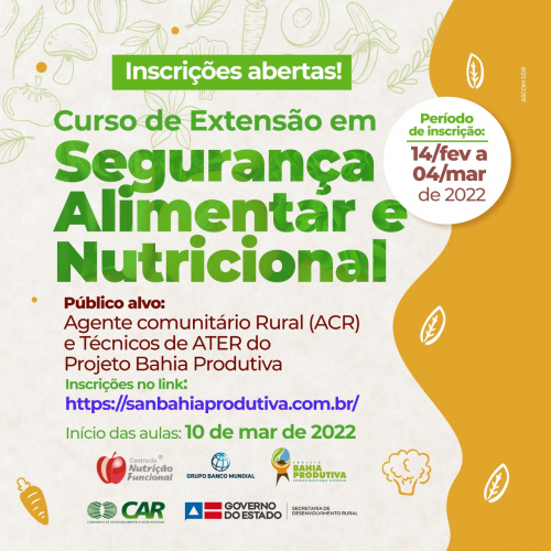 Curso de Segurança Nutricional 
