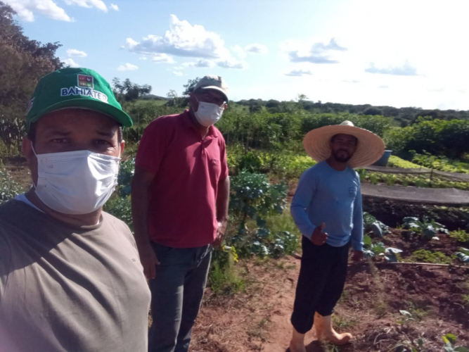 Equipe do Governo do Estado realiza monitoramento de assistência técnica e extensão rural em municípios baianos