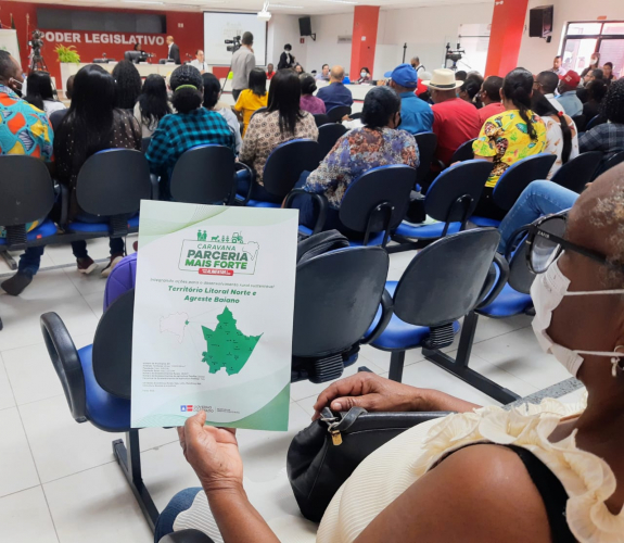 Caravana Parceria Mais Forte chega ao Litoral Norte e Agreste Baiano consolidando ações para a agricultura familiar