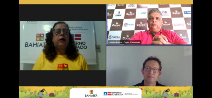 Diálogos de Ater destaca experiências da agricultura familiar com o Cacau Mais no Baixo Sul