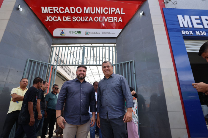 Mercado Municipal é entregue reformado para a população de Juazeiro