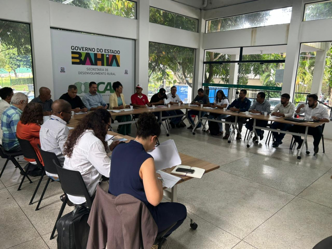 SDR e Federação dos Trabalhadores na Agricultura Familiar (FETRAF) traçam estratégias para o desenvolvimento rural baiano