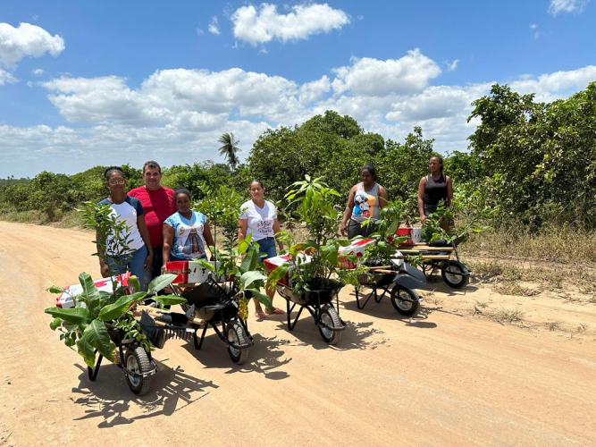 A comunidade rural de Tocos, em Governador Mangabeira, vive um momento de renovação