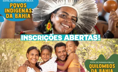 Editais de inclusão produtiva para indígenas e quilombolas 