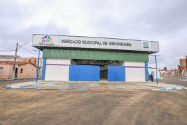Mirangaba recebe novo Mercado Municipal com investimentos do Governo do Estado