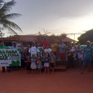 SDR entrega 100 mil mudas de palma doce para agricultores familiares do Sudoeste Baiano