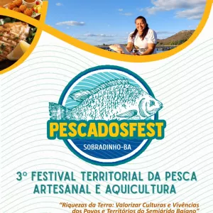 Sobradinho sediará o 3º Festival Territorial da Pesca Artesanal e Aquicultura