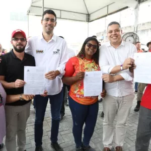 Assentados da reforma agrária de Ponto Novo recebem contratos que garantem direitos sobre a terra