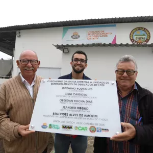 Requalificação da Unidade de Beneficiamento de Leite fortalece agricultura familiar em Barra do Choça